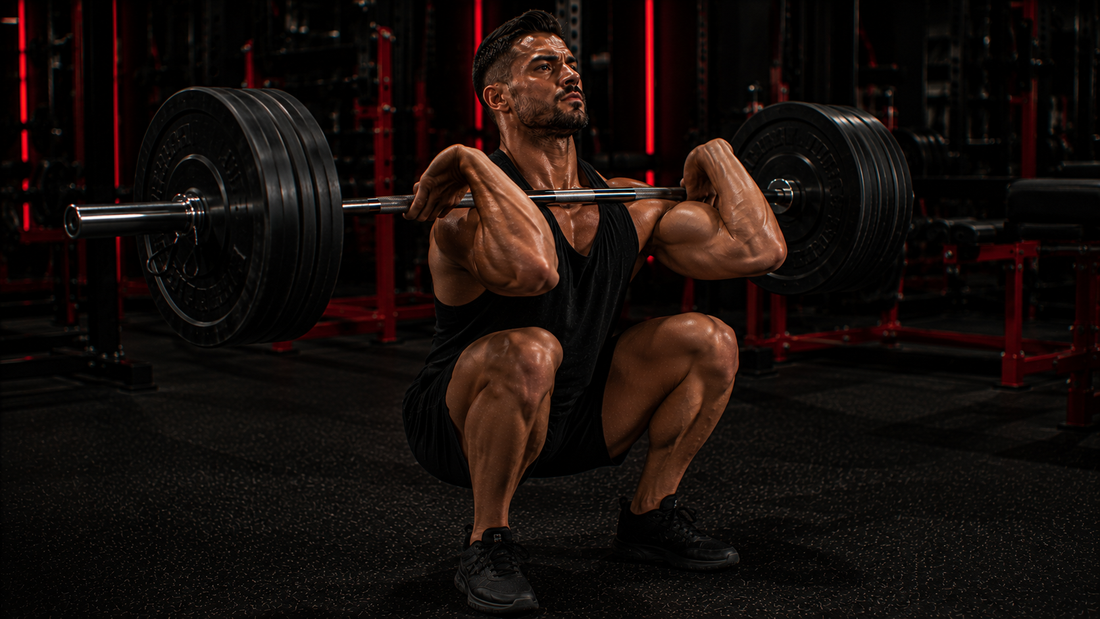 Le front squat : l'exercice pour des quadriceps massifs (sans exploser ton dos)